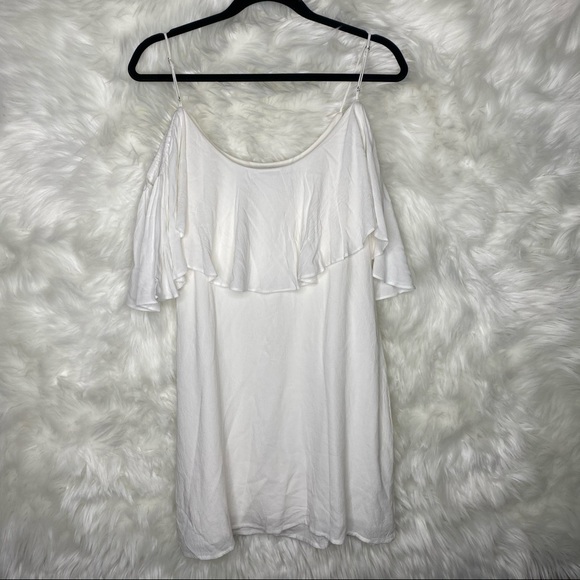 NWT Lulu's Cold Shoulder Dress Sz Large - Picture 2 of 4